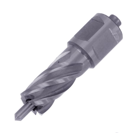 Champion Cutting Tool 11/16in Annular Cutter with Pilot Pin and 1in Cutting Depth, Contractor Series CHA CS100-11/16